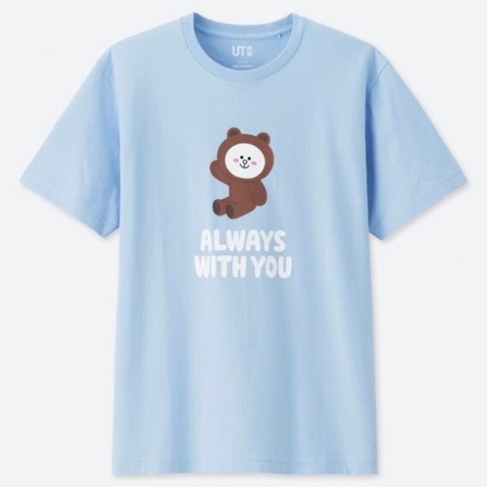 Uniqlo Line friends ‘Always with You’ tshirt in S
